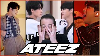 ATEEZ TikTok Compilation amp Woosan Bickering Compilation  REACTIONS [upl. by Ylnevaeh]