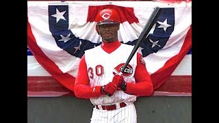 Ken Griffey Jrs First Cincinnati Reds Opening Day April 3 2000 [upl. by Losyram]