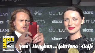 Outlander Premiere  Sam Heughan amp Caitriona Balfe [upl. by Inoue]