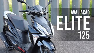 Avaliação Honda ELITE 125  Saiba Todos os Detalhes da Scooter [upl. by Cacka]