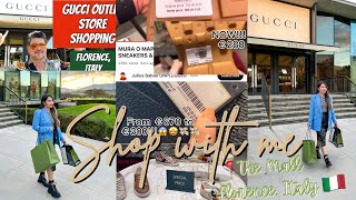 GUCCI LUXURY OUTLET JULIUS BABAO VLOG PRICE COMPARISON  THE MALL FLORENCE ITALY [upl. by Vitoria]