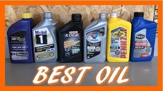 Synthetic Motor Oil Comparison  Which Engine Oil is Best [upl. by Velvet]