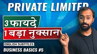 Ultimate Guide to Private Limited Company w CAAnoopBhatia  Business Basics EP 5 [upl. by Drawde527]