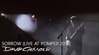 David Gilmour  Sorrow Live At Pompeii [upl. by Aiynat]