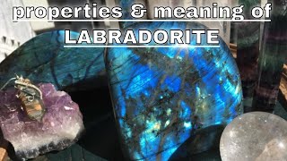 Labradorite Meaning Benefits and Spiritual Properties [upl. by Aurie]