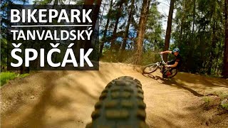 TANVALDSKÝ ŠPIČÁK Bikepark kde stříká flow [upl. by Addiel]