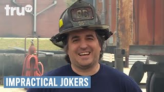 Impractical Jokers  The Fire Academy Punishment  truTV [upl. by Annayrb461]