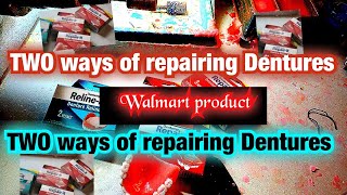 DENTURE Repairs Easy and affordable [upl. by Ahtimat]