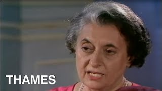 Indira Gandhi Interview  TV Eye  1978 [upl. by Oiuqise]