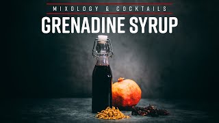 How to make perfect GRENADINE SYRUP at home every single time [upl. by Corty587]