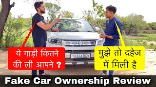 Exposed FAKE Car Ownership Review Videos  Mechanical Jugadu [upl. by Ydiarf]