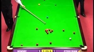 2004 World Snooker Championship SF Ronnie OSullivan vs Stephen Hendry Session 2 BBC [upl. by Anyl]