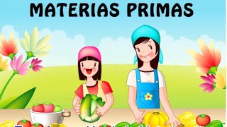 Transformación de la materia prima 4° grado [upl. by Noral924]