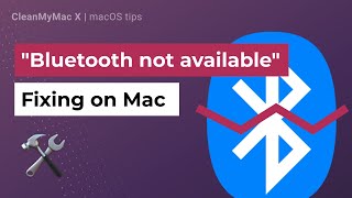 How to fix quotBluetooth not availablequot problem on Mac [upl. by Irolam780]