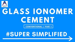 Glass Ionomer Cement  Dental Cement [upl. by Sudhir180]