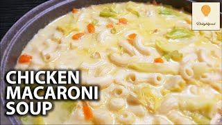 Sopas  Chicken Macaroni soup  Cooking guide [upl. by Bish]