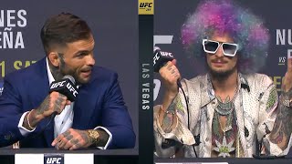 UFC 269 PreFight Press Conference Highlights [upl. by Kcirneh999]