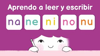 Aprender a leer las sílabas na ne ni no nu [upl. by Reagan]