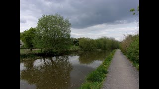 Walking along the Shropshire Union Canal April 25 2022 Part 7 [upl. by Myrtia]