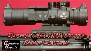 Burris AR332 Prism Sight Review [upl. by Folsom]