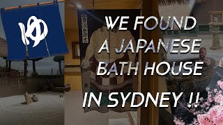 Japanese Bath House IN SYDNEY    VLOG  ADVENTURE [upl. by Aikaj]