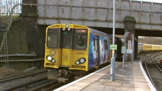 Half an Hour at 216  Birkenhead North Station 1022017  Class 507 508 terminus [upl. by Robet]