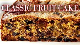 Professional Baker Teaches You How To Make FRUIT CAKE [upl. by Nostets]