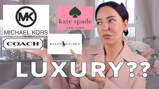 Can We REALLY Call These Brands quotLUXURYquot [upl. by Ferrick]