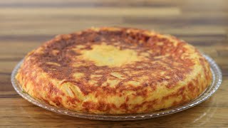 Spanish Omelette Recipe  Tortilla de Patatas [upl. by Madaih661]