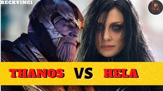 Thanos vs Hela Who Wins Supervillans Showdown [upl. by Jeanne475]