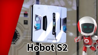 Hobot 2S  window cleaning robot [upl. by Erdnad]