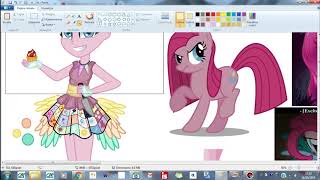 Speedpaint M L P Pinkamena Diane Pie EqG [upl. by Lehrer637]