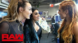 The WWE Womens Tag Team Titles become IIconic WWE Exclusive April 8 2019 [upl. by Einaled]