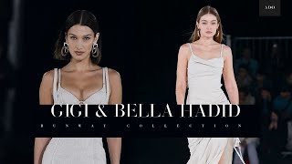 Gigi Hadid amp Bella Hadid  Runway Collection [upl. by Herates116]