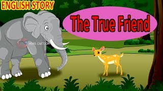 The True Friend  Panchatantra English Moral Stories For Kids  MahaCartoonTV English [upl. by Annawik]