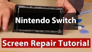 Nintendo Switch Screen Replacement  LCD amp Digitizer Replacement [upl. by Naivad]