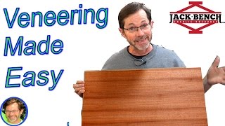 Basic Wood Veneering Techniques Made Easy [upl. by Skylar]