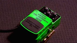 VINTAGE TUBE OVERDRIVE TO800 Vintage TubeSound Overdrive Effects Pedal [upl. by Ahtrim]