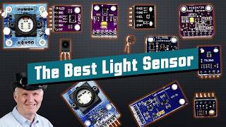 322 12 Light Sensors Tested Measuring Light with Microcontrollers Arduino or ESP8266 ESP32 [upl. by Idleman]