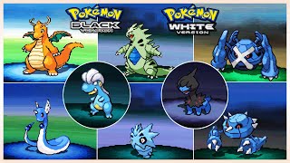 Pokemon Black amp White  All PseudoLegendary Pokemon Locations [upl. by Ttegdirb275]