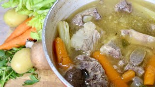 BRODO DI CARNE  BEEF BROTH [upl. by Kellby]