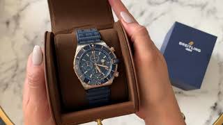 Unboxing Breitling Super Chronomat Watches 3 Models [upl. by Weinshienk]