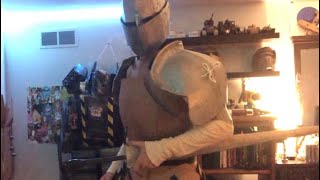 How to Build PROPER Cardboard Knight Armor PT1 [upl. by Bollay]