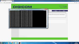 Digicom M342T DSL Router Firmware upgrade [upl. by Halac]