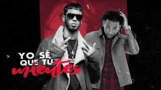 Ozuna FT Anuel AA  Bebe Lyric Video  Odisea [upl. by Ocirred]