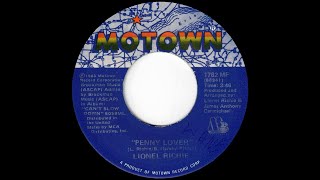 Penny Lover  Lionel Richie STEREO [upl. by Ronna]