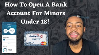 How To Open A Bank Account For Minors amp Teens Under 18│Open In 5 Minutes 💰 [upl. by Neelyak]