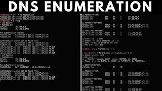 DNS Enumeration Tutorial  Dig Nslookup amp Host [upl. by Corabella]