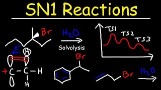 SN1 Reaction Mechanism [upl. by Rutherfurd358]