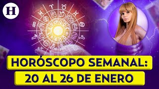 Horóscopos con Mhoni Vidente del 20 al 26 de enero  Horóscopos anuales 2025 [upl. by Neumann]